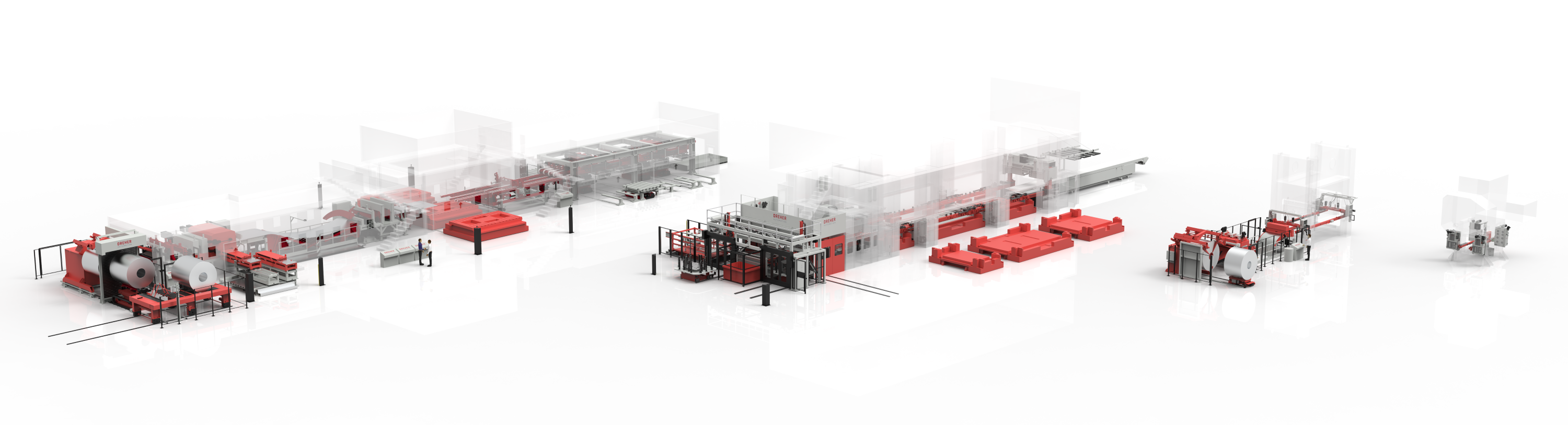 DREHER Automation automates forming presses from the stamping press to the press line
